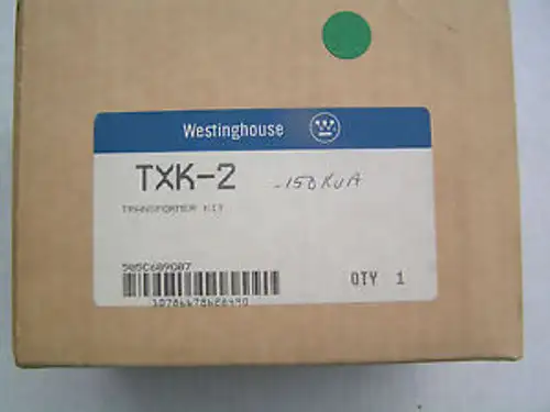 Westinghouse Txk-2 Control Transformer .150 Kva 460/230V To 115V