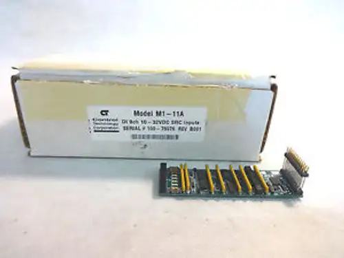 New In Ct Control Technology Corporation Model M1-11A Board