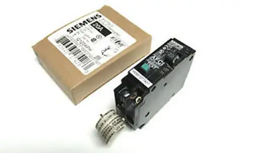 Nib ... Siemens 20A 1P Arc Fault Circuit Interrupter Cat# Q120Afh ... G-58A