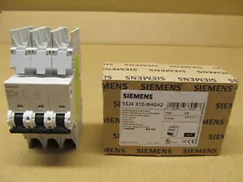 1 Nib Siemens 5Sj4-310-8Hg42 5Sj4310-8Hg42 Circuit Breaker 10 Amp 3 P 277/480