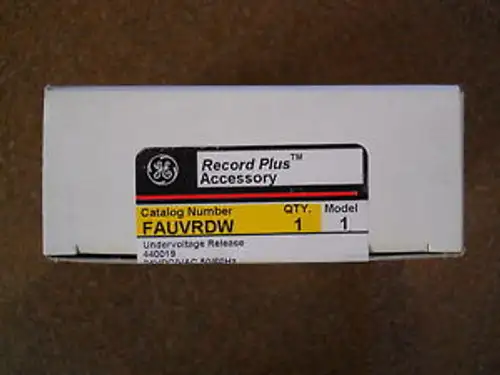 Nib Ge Fauvrdw Undervoltage Release 24Vdc/Vac 50/60Hz