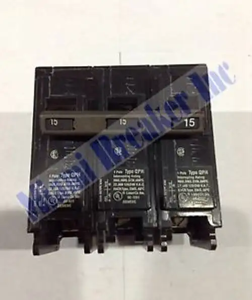 Q315H Siemens Circuit Breaker 3 Pole 15 Amp 120/240V (New)