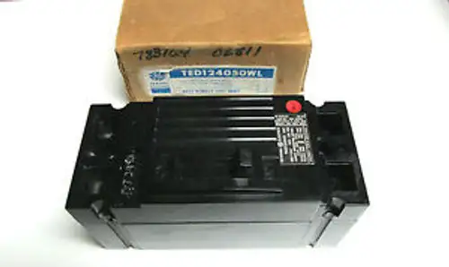 ... General Electric 50A 2P Circuit Breaker Cat# Ted124050 ... Wf-05