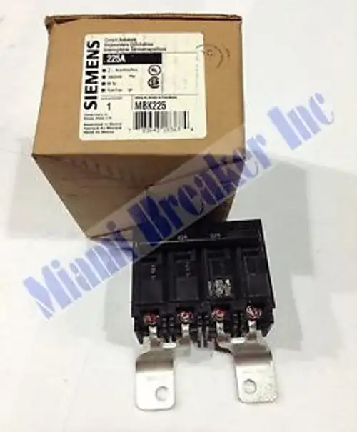 Mbk225 Siemens Circuit Breaker 2 Pole 225 Amp 120/240V