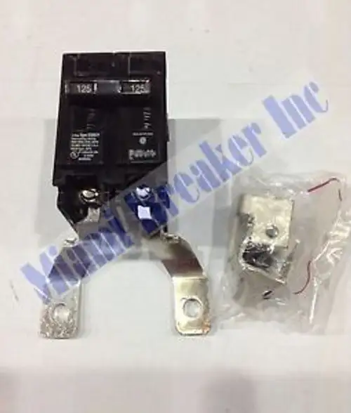Mbk125 Interruptor automático Siemens 2 polos 125 Amp 120/240V