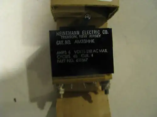 Heinemann Circuit Breaker # Am33Hhk Nsn:5925-00-432-5916 # 610567