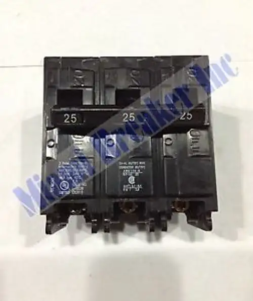 B325H Siemens Circuit Breaker 3 Pole 25 Amp 240V