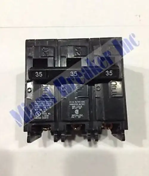 B335H Siemens Circuit Breaker 3 Pole 35 Amp 240V