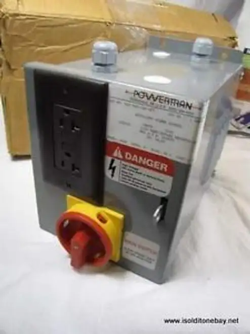 Powertran Sld-500-144-Gfi Transformer Disconnect