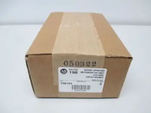 New Allen Bradley 198-H3 Rotary Operating Mechanism Hmcp Circuit Breaker D245682