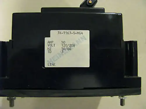 Heinemann 3X1163Smg4-50-120 Circuit Breaker Nsn: 5925-00-829-0197