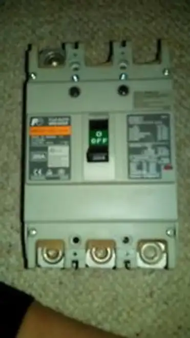 Fuji Electric Auto Breaker Bw250Jagu-3P175Sb 3P 175A 600V Bw9Sl0Ga