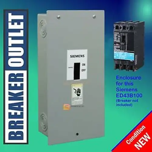 E2N1F Siemens Flush Mount Indoor Breaker Enclosure For Ed23 Ed43 Ed 63 Frame D