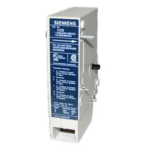 Cqda2 In Siemens 2 No / 2 Nc Aux For Bqd - Cqd - Ngg - Ngb Breakers