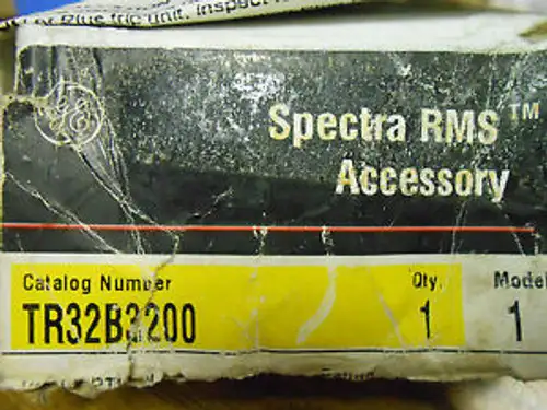 General Electric Spectra Rms 3200 Amp Rating Plug Tr32B3200 ......... Wg-311