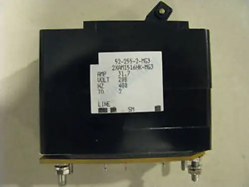 Heinemann Circuit Breaker 2Xam1516Hk-Mg3 Nsn: 5925-00-838-8364 52-255-2-Mg3