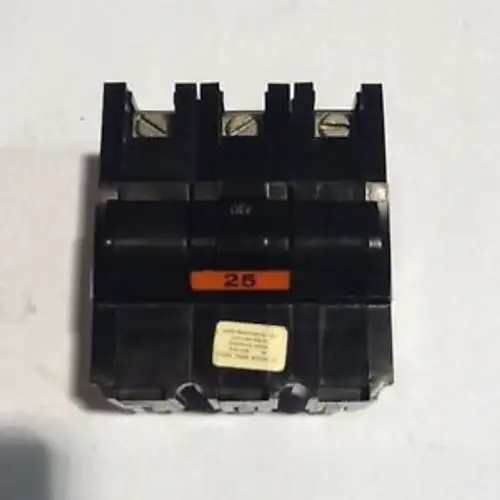 Fpe 3P25X Circuit Breaker 3P25 25 Amp