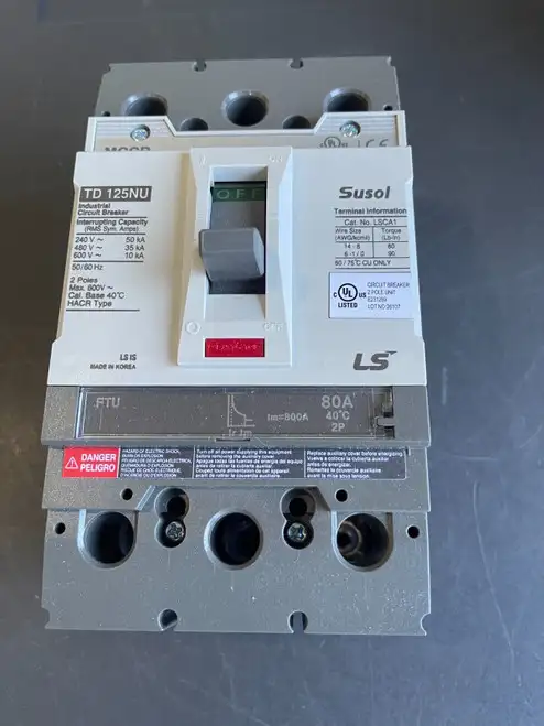 TD 125NU FTU125 80A Circuit Breaker