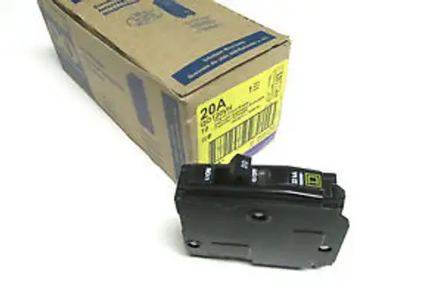 ... Square D Of 10 20A Circuit Breaker Cat# Qo120Vh 22K ... L-125