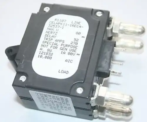 Airpax Airpax Celhpk11-1Rec4-32537-1 Breaker 200A Dbl Bullet Black 121832