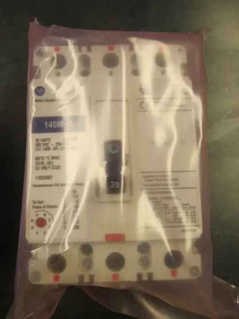 Allen-Bradley 140M-I8P-C30S-M Breaker 30A