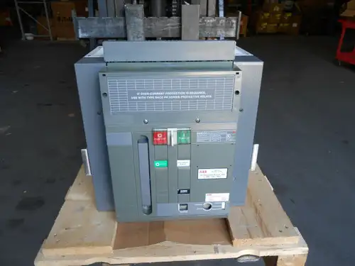 ABB SACE E3N-A 20 CIRCUIT BREAKER 2000A 600V FIXED ELECT OPS PR112/P-A