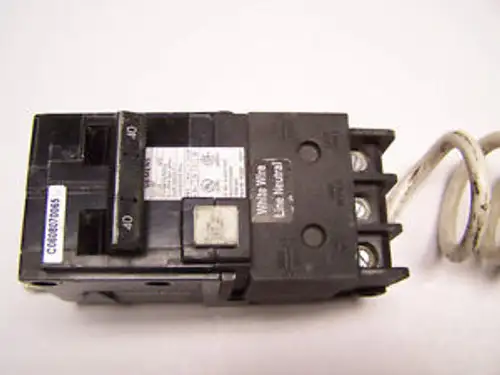 Siemens 40A GFI Circuit Breaker BF240 2 POLE ...BLF TYPE ... H-22B