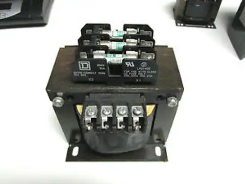 Square D Industrl Contl Transf Cat 9070TF750D1 ... 600V .75Kva ... WJ-004