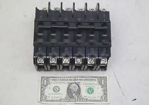 HEINEMANN 6 POLE 30A AMP CIRCUIT BREAKER CF6-G2G3G3G3G3G3-AB CF6--G2-AB0030-02B