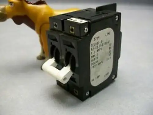 IELH11-1-52-10.0-B-91-V Airpax Breaker F L 10amps Hertz DC Max 80v Delay 52