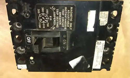 Square D FAL3610018M-MOTOR CIRCUIT PROTECTOR CIRCUIT BREAKER w/Thermal Trip set