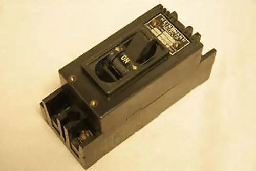 Heinemann Electric 61-297 Circuit Breaker 2 Pole 15 Amp 230V 612897