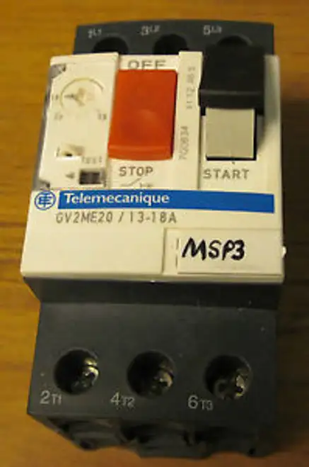 Telemecanique GVME20 Protecteur de moteur 13-18 Amp