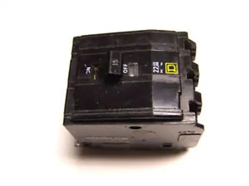 SQUARE D 3 POLE 15 AMP BREAKER QOB315VH ... 22K ... L-53F