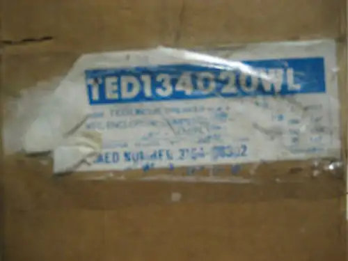 GENERAL ELECTRIC 20 AMP 3 POLE CIRCUIT BREAKER TED134020WL WL-12A