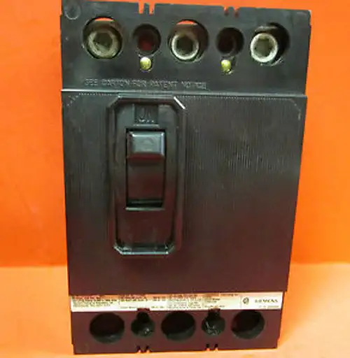 SIEMENS 3 POLE 175 AMP CIRCUIT BREAKER CAT No. QJ23B175 ........... VC-129
