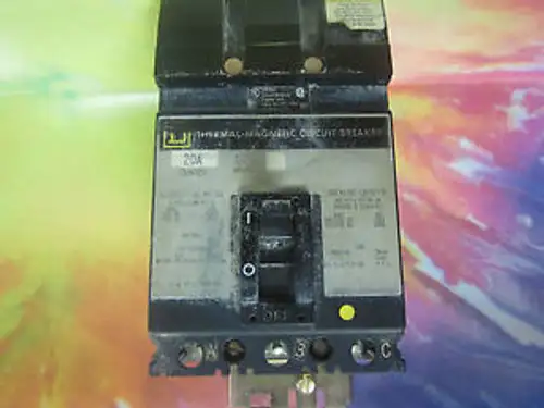 SQUARE D FC34020 3 POLE 20 AMP I-LINE CIRCUIT BREAKER ...........WB-94