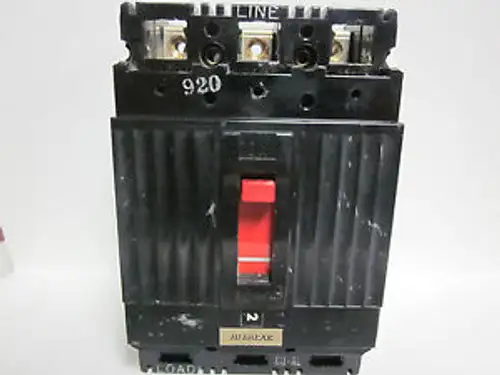 GENERAL ELECTRIC HI-BREAK 50 AMP 3 POLE BREAKER CAT No.THEF136050 YC-203