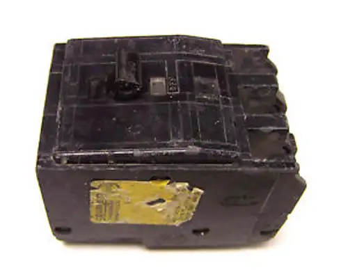 SQUARE D 3 POLE 90AMP BREAKER QO390 (BLACK-FACE) L-41E