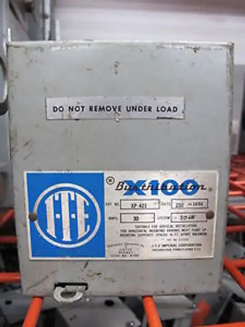 Ite Xp421 30 Amp 240 Volt F Bus Plug