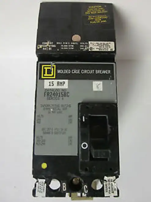 Square D 15A. 2P. Circuit Breaker Fa24015Bc.............. M-46C