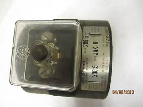 Ge Jak-O Current Transformers 750X33G301 Ratio 200:5