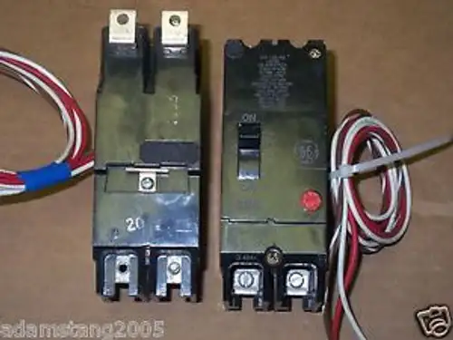 Ge Teym02 2 Pole 20 Amp Auxiliary Switch Teyasab Circuit Breaker