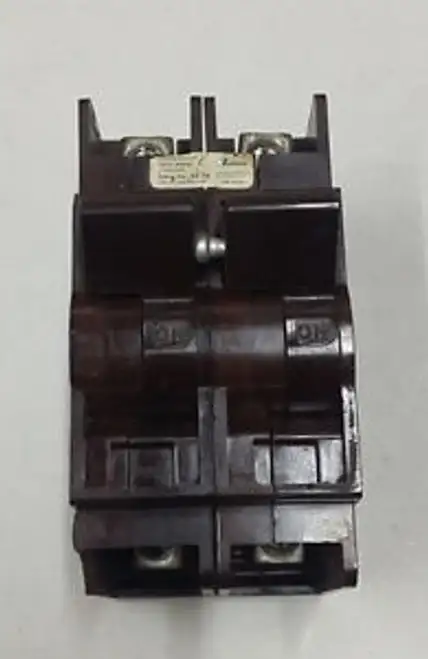 Gte Sylvania Zinsco W-100 Circuit Breaker 100 Amp 2 Pole 120/240 Volt