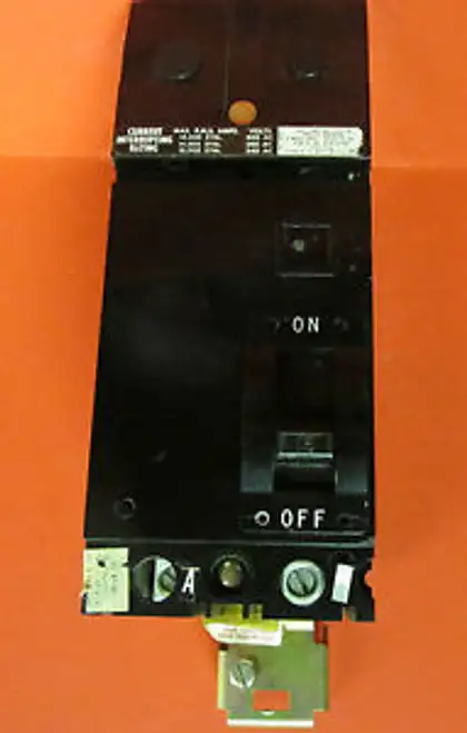Square D 2 Pole 15 Amp 600V Fab26015Ac Circuit Breaker ............... Vc-75