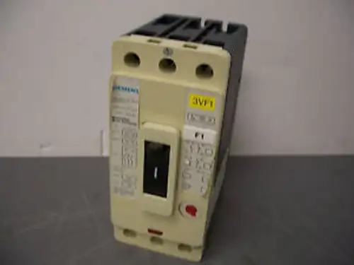 Siemens Circuit Breaker Cat3Vf1-231-1Dh11-0Aa0 63A/600V/3Pole 36-50A