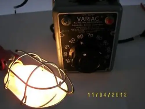 General Radio 5Amps Variac Auto Transformer Type W5Mt Staco Powerstat 0-135V