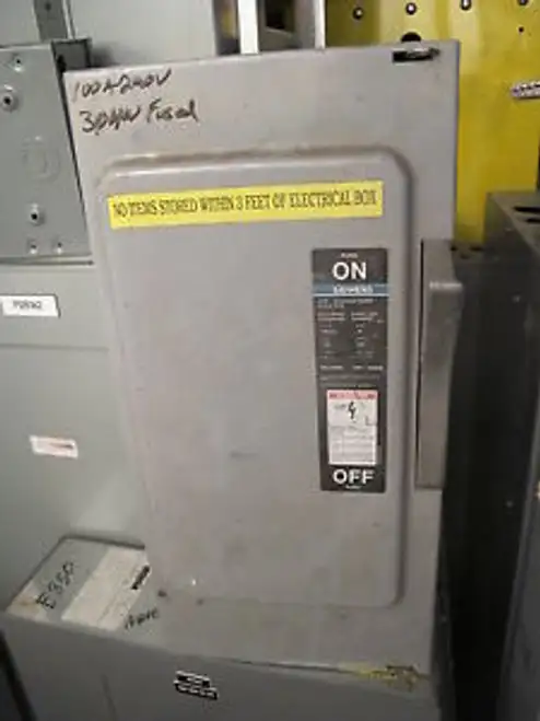 Ite Sn423 100 Amp 240 Volt Fusible Disconnect