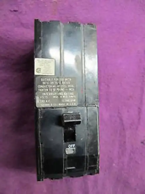 Sqd Q1370 3 Pole 70 Amp Circuit Breaker
