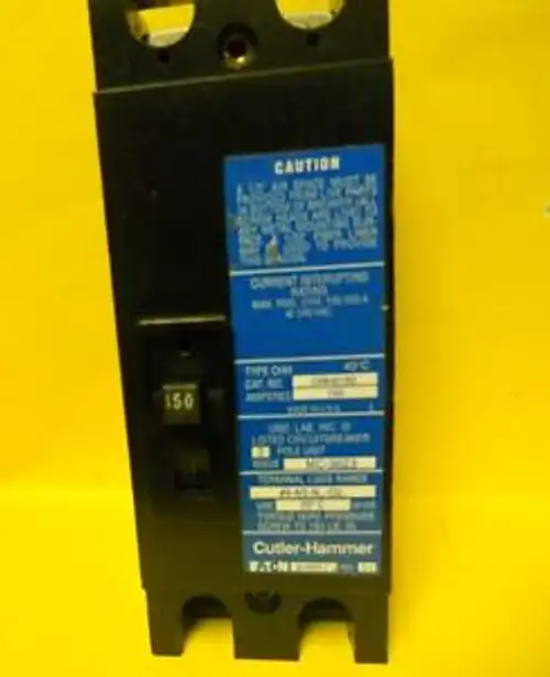 Cutler Hammer Type Chh 150 Amp Breaker Chh2150 2 Pole K-67B